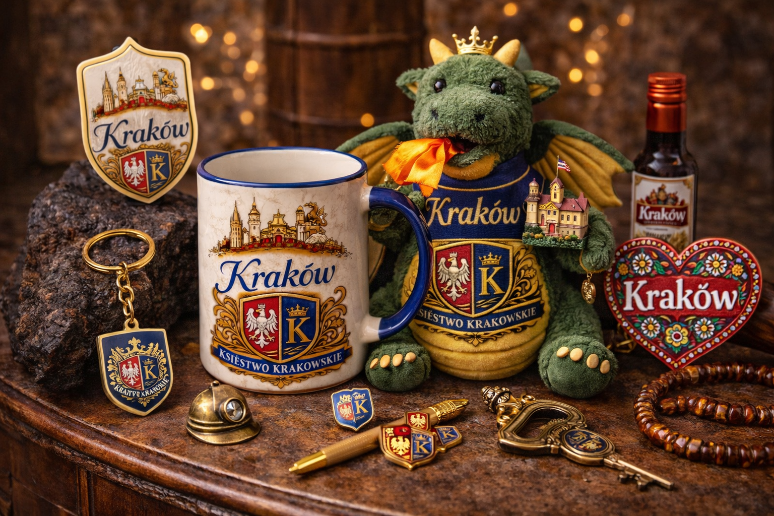 Pamiątki pod marką Księstwo Krakowskie