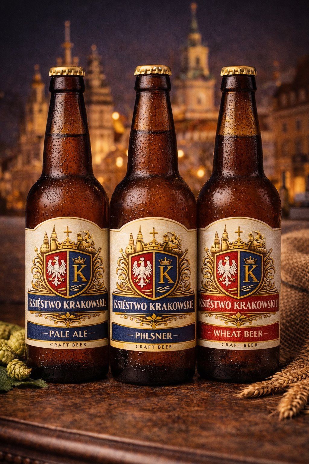Piwo pod marką Księstwo Krakowskie